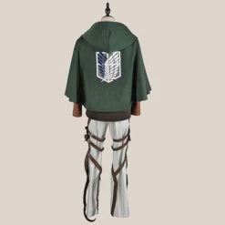 Auscosplay Anime Costume Attack On Titan Rivaille Levi Cosplay Costume Full Set