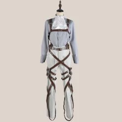 Auscosplay Anime Costume Attack On Titan Rivaille Levi Cosplay Costume Full Set