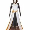 Auscosplay Genshin Impact Morax Cosplay Costume Outfits Suit 2 Auscosplay Genshin Impact Morax Cosplay Costume Outfits Suit