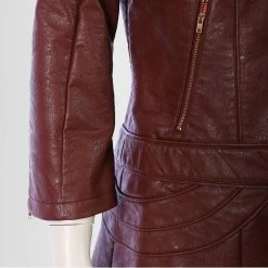 Auscosplay Devil May Cry 5 Dante Red Cosplay Pleather Coat Costume 15 Auscosplay Devil May Cry 5 Dante Red Cosplay Pleather Coat Costume