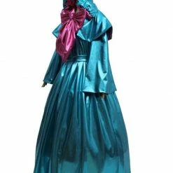 Auscosplay Prince & Princess Costume Cinderella Fairy Godmother Cosplay Costume