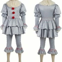 Auscosplay The It Clown Pennywise Cosplay Costume Outfit Stephen King's It